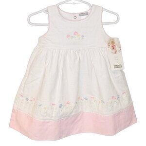 Carters - NWT girls 12 mo dress with matching bloomers/diaper cover